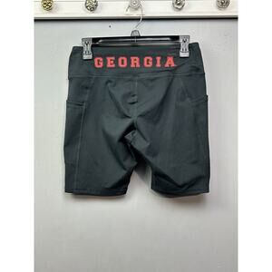 Georgia Bulldogs Bike Shorts Womens Large NCAA College Athletic Pockets ZOZOZATZ